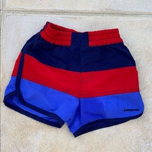 Patagonia toddler swim trunks - like new